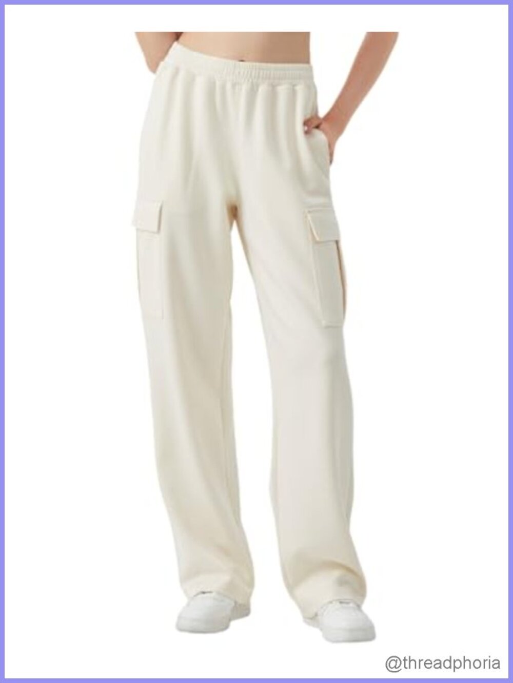 Tall Women's Cargo Sweatpants 32/34 Inseam Lounge Pants